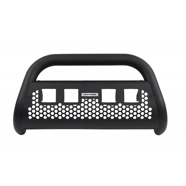 Go Rhino 3IN-BOTTOM MOUNT-TEXTURED RHINO CHARGER 2-RC2 LIGHT READY TEXTURED BLA 55346T - main